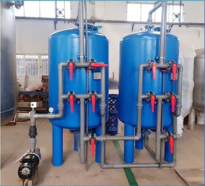 Il acciaio al carbonio ha attivato le multimedia del carbonio SS304 filtra il trattamento delle acque ripreso