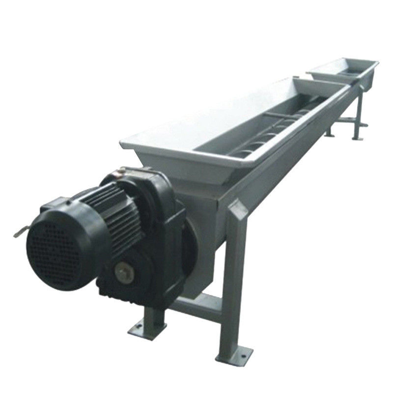 Nastro trasportatore a forma di U della vite Shaftless per il carbonio Ash Concrete del fango del grano del mortaio