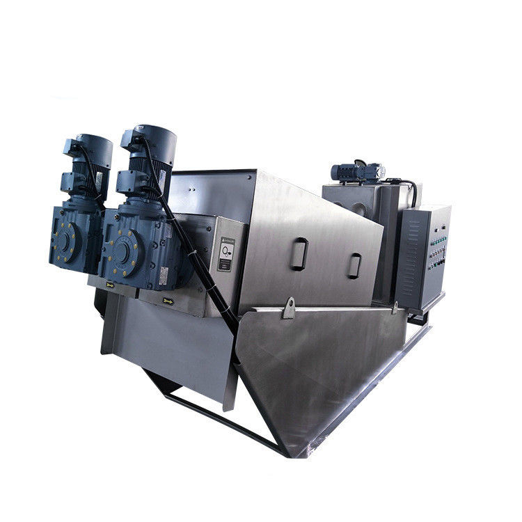 Alto tasso di disidratazione della macchina a spirale automatica di disidratazione dei fanghi SS304