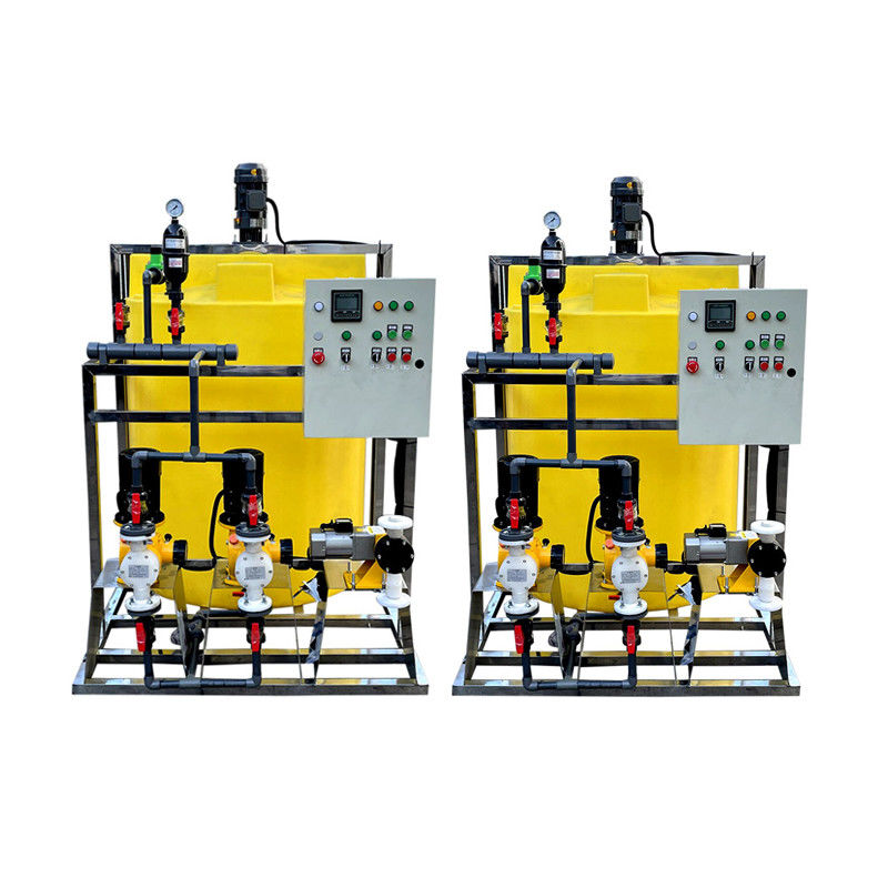 Macchina di dosaggio automatica piena PAM Dosing System Corrosion Proof del coagulante 300L/H