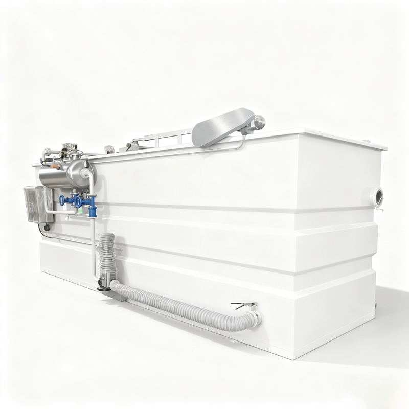 1000L-4000L ha dissolto la macchina di flottazione dell'aria per trattamento delle acque reflue di lavorazione della carne