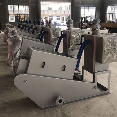 Macchina di disidratazione dei fanghi della voluta del torchio a vite per lo stabilimento di trasformazione delle acque reflue