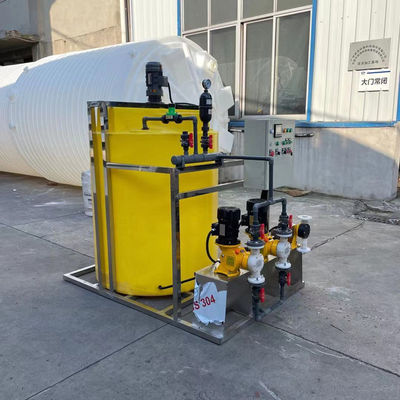 Dispositivo di dosaggio automatico Pac/Pam Polyaluminum Chloride Mixing di trattamento delle acque