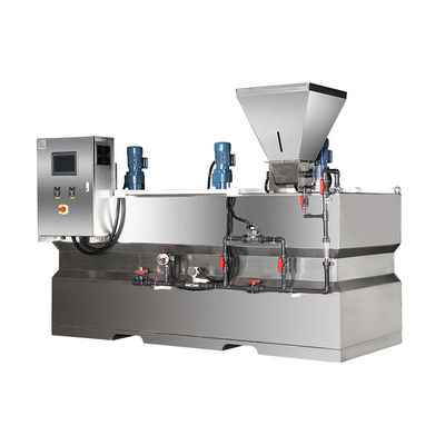 Trattamento delle acque reflue automatico di SS304 PAM Integrated Dosing System 1000l/H