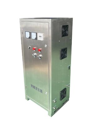 Attrezzatura raffreddata ad acqua 10g industriale 100g dell'ozono del generatore dell'ozono di fonte di aria 304SS