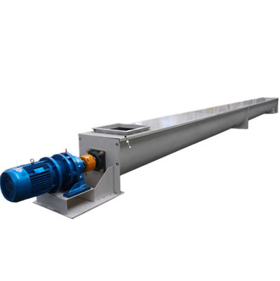 Scanalatura d'alimentazione industriale della macchina SS304 U del trasportatore di vite del fango di Shaftless