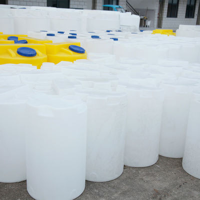 PE inferiore del giro 100L che dosa secchio Pac/Pam Chemical Sewage Agent Mixing
