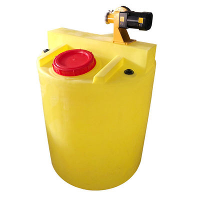 dosaggio mescolantesi di plastica di PAM Dissolving Sewage Treatment Reagent del secchio del fondo piatto del PE 200L