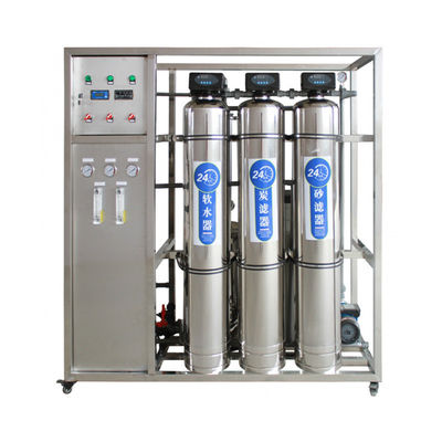 L'attrezzatura pura di trattamento delle acque di osmosi inversa dell'acqua ha integrato 2t/H automatico