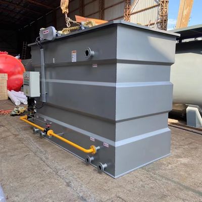 Il flusso orizzontale DAF Dissolved Air Flotation Machine di acciaio inossidabile ha integrato 50m3/H