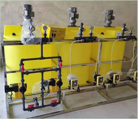 Dissoluzione ad emissione lenta del Pac Pam Flocculant Automatic Dosing Machine del PE 1000L/H