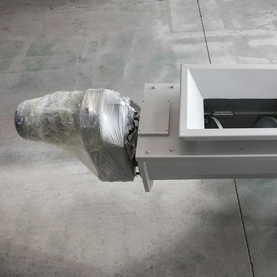 fango orizzontale del grano del trasportatore di vite del acciaio al carbonio 5t/h che trasporta attrezzatura