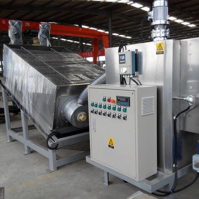 attrezzatura a spirale di disidratazione dei fanghi della fabbrica dell'alimento della macchina di disidratazione dei fanghi 15m3/H