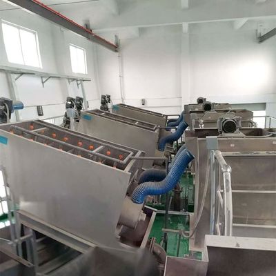attrezzatura a spirale di disidratazione dei fanghi della fabbrica dell'alimento della macchina di disidratazione dei fanghi 15m3/H