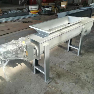 fango shaftless e cenere di acciaio inossidabile del trasportatore di vite 10t/h 304 che trasportano attrezzatura