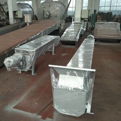 fango shaftless e cenere di acciaio inossidabile del trasportatore di vite 10t/h 304 che trasportano attrezzatura