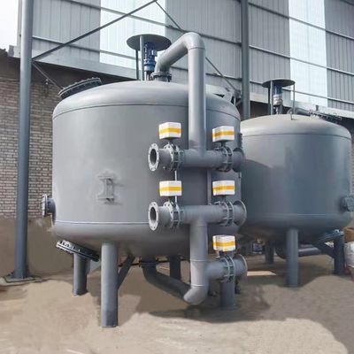 Attrezzatura 2T/H industriale di trattamento delle acque del filtro a carbone attivo da acciaio inossidabile 304
