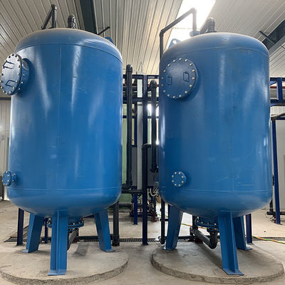 Attrezzatura 2T/H industriale di trattamento delle acque del filtro a carbone attivo da acciaio inossidabile 304