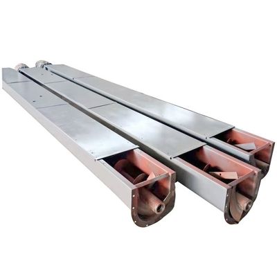 sistema di trasportatore a spirale shaftless del grano della cenere di carbone del trasportatore di vite di acciaio al carbonio 2m3/H