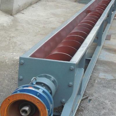 sistema di trasportatore a spirale shaftless del grano della cenere di carbone del trasportatore di vite di acciaio al carbonio 2m3/H
