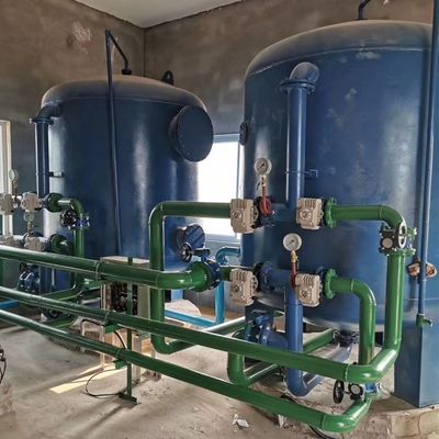 rimozione del manganese del ferro dell'acqua sotterranea del filtro a sabbia dal manganese del acciaio al carbonio del ³ /H di 5m