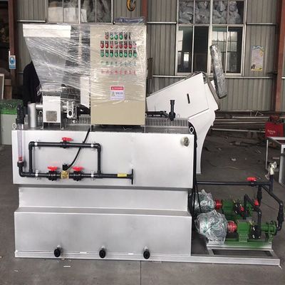 1500L/H ha integrato il dispositivo di dosaggio automatico PAC/PAM Chlorine Acid Alkali Dosing