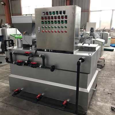 1500L/H ha integrato il dispositivo di dosaggio automatico PAC/PAM Chlorine Acid Alkali Dosing