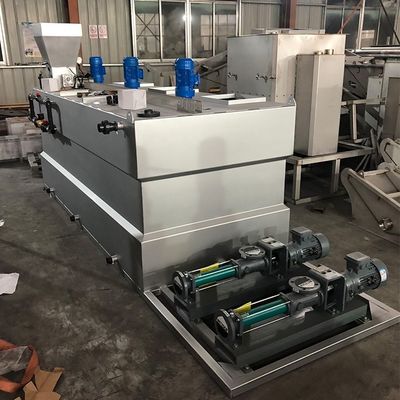1500L/H ha integrato il dispositivo di dosaggio automatico PAC/PAM Chlorine Acid Alkali Dosing