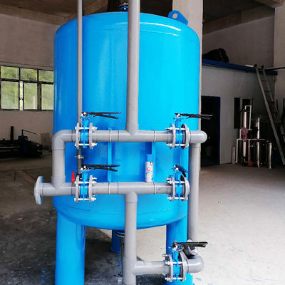 Multi filtro a sabbia industriale dal quarzo del carbonio attivato di media completamente automatico