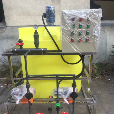 Sistema di dosaggio automatico liquido chimico per trattamento delle acque reflue della pianta di tintura