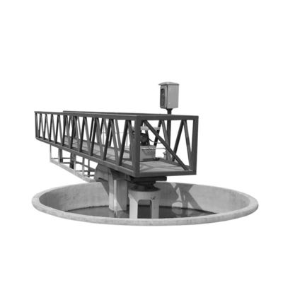 Chiarificatore periferico dell'apparecchio per lo spurgo delle caldaie dell'azionamento del mezzo ponte di acciaio inossidabile