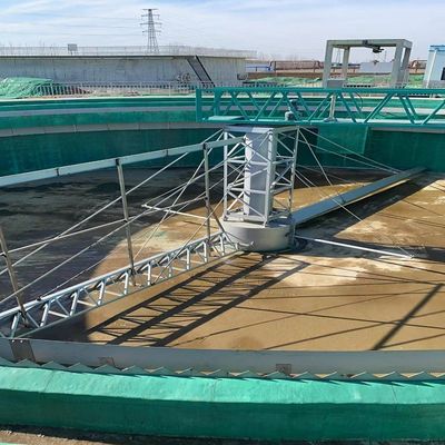 Chiarificatore periferico dell'apparecchio per lo spurgo delle caldaie dell'azionamento del mezzo ponte di acciaio inossidabile