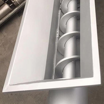 Nastro trasportatore a forma di U della vite Shaftless per il carbonio Ash Concrete del fango del grano del mortaio