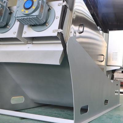 Macchina per l'asciugamento dei fanghi a volute industriali Trattamento delle acque reflue fecali dell'azienda agricola delle acque reflue