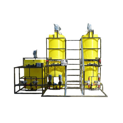 Sistema di dosaggio automatico PAC / PAM PE Biossido di alcali acido clorico