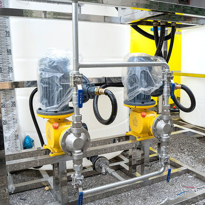 Sistema di dosaggio automatico PAC / PAM PE Biossido di alcali acido clorico