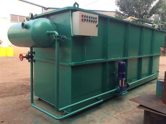10 m3 Flusso orizzontale Flottazione dell'aria disciolta Rimozione dei fiocchi sospesi