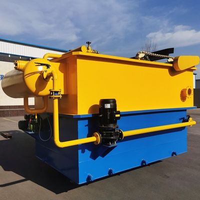 70m3 304SS rimozione dei solidi sospesi liquami industriali a macchina di flottazione ad aria disciolta