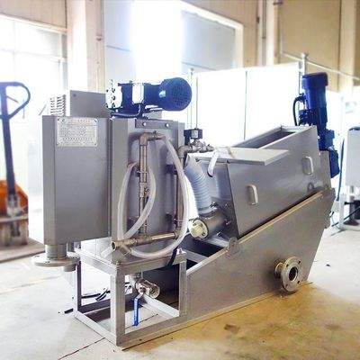 Attrezzatura per la disidratazione dei fanghi dell'impianto chimico della pressa a vite completamente automatica