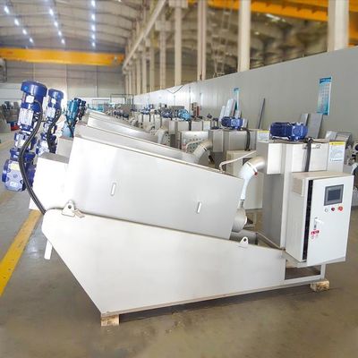 Attrezzatura per la disidratazione dei fanghi dell'impianto chimico della pressa a vite completamente automatica