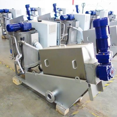 Attrezzatura per la disidratazione dei fanghi dell'impianto chimico della pressa a vite completamente automatica