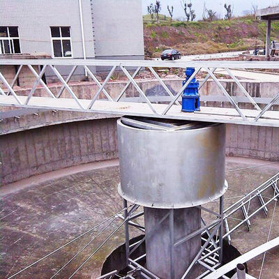 Serbatoio di sedimentazione delle acque reflue Unità centrale Raschiatore per fanghi Acciaio inossidabile 304