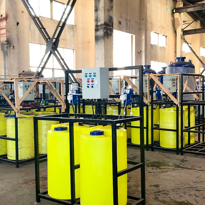 Sistema di dosaggio chimico automatico PE verticale integrato 500L/H