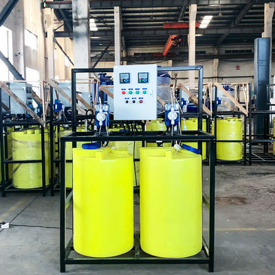 Sistema di dosaggio chimico automatico PE verticale integrato 500L/H