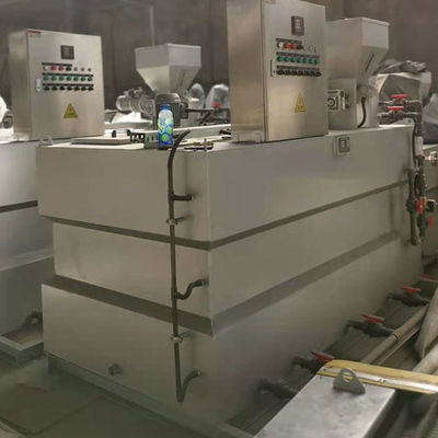 Trattamento delle acque che dosa la polvere asciutta integrata completamente automatica del dispositivo che dosa sistema
