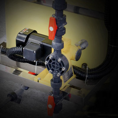 Flocculante di dosaggio automatico integrato dell'antincrostante di trattamento delle acque dell'attrezzatura