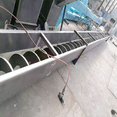 Trasportatore di vite orizzontale di acciaio inossidabile della doppia asse 1000mm per industria carboniera