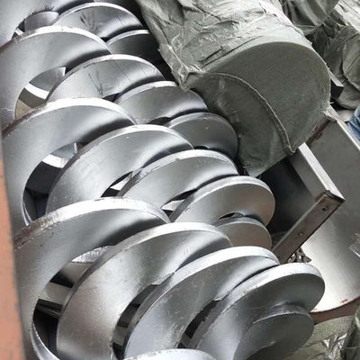 Tipo macchina SS316L 1-10t/h di U del trasportatore di vite della coclea della polvere del fango di Shaftless
