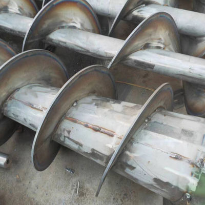 Attrezzatura a spirale automatica piena 30-50kg/h di disidratazione dei fanghi 304SS