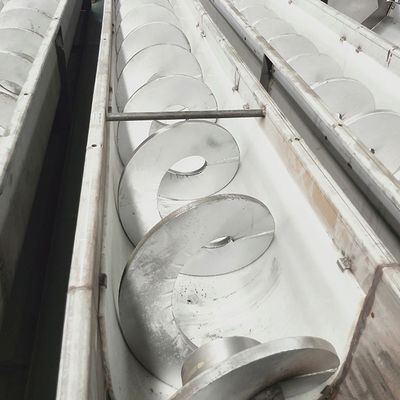 304 lunghezza a forma di U della macchina 1~20m del trasportatore di vite di acciaio inossidabile Shaftless